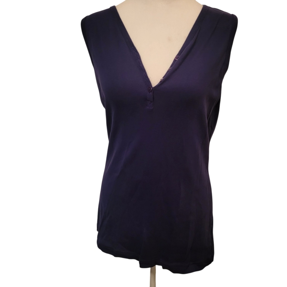 Duluth Trading Co Tank Blue sz S